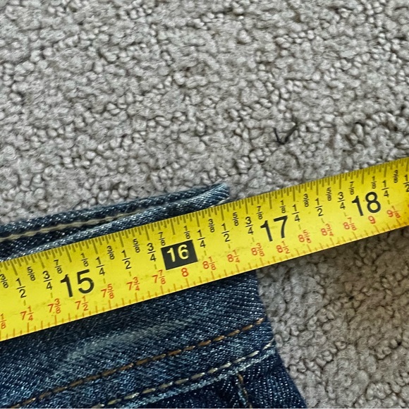 VTG Jimmy Taverniti So Men’s Boot Cut Jeans Sz 33 Beat Up Vintage Resin Y2K NWT - Picture 9 of 15